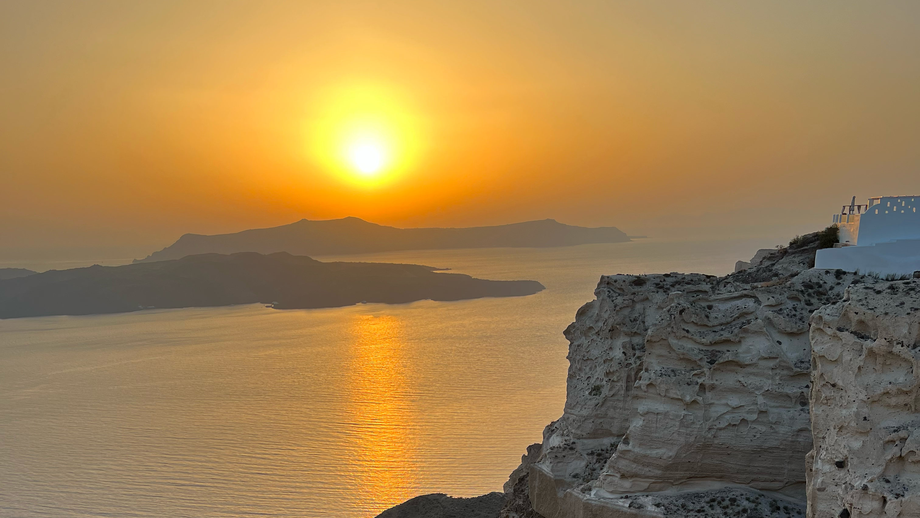 Santorini Island, Greece, Sunset