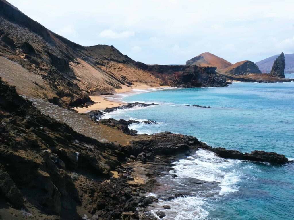 Coastline of Galapagos Islands